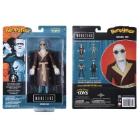 Noble Collection Universal Monsters The Invisible Man BendyFig 7.5 Inch Action Figure - undefined undefined