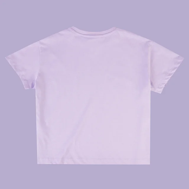 Pusheen Boo-ing My Best Women's Cropped T-Shirt - Lilac