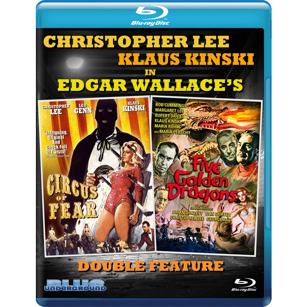Double Feature: Circus of Fear / Five Golden Dragons Image 1