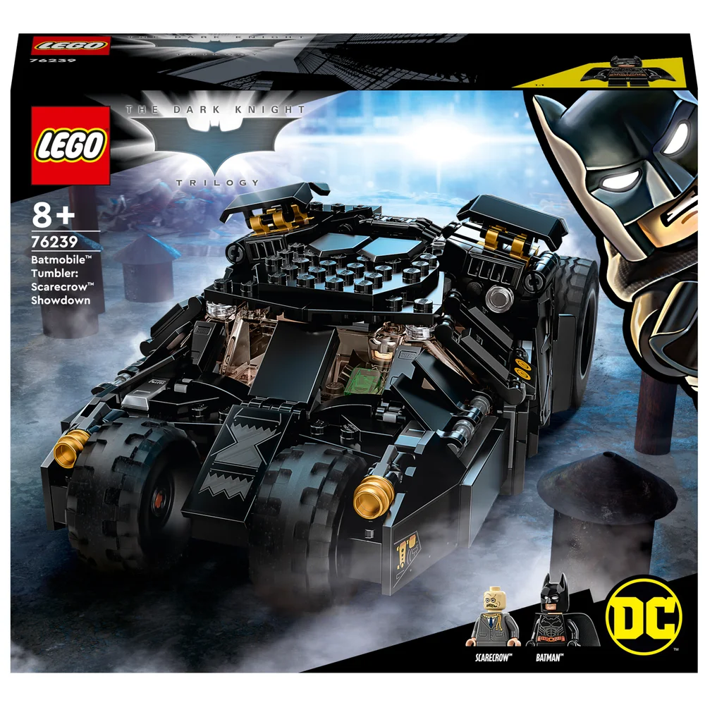 LEGO DC Batman Batmobile Tumbler Scarecrow Car Toy (76239) Image 1