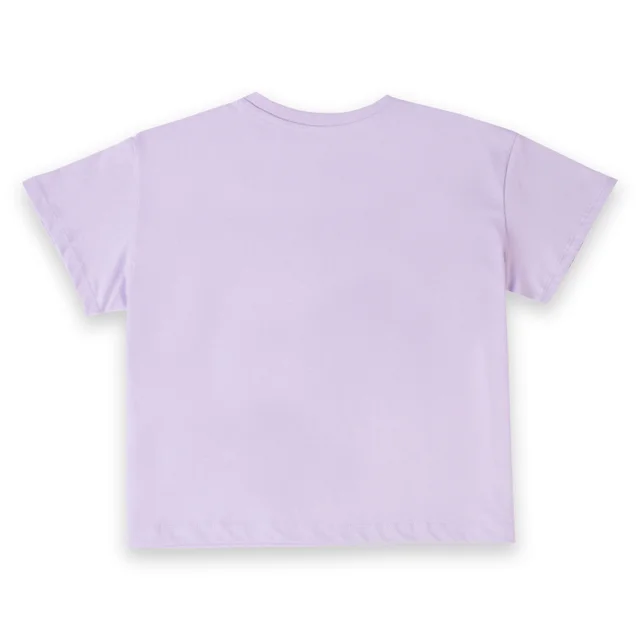 Harry Potter Luna Lovegood Lion Women's Cropped T-Shirt - Lilac