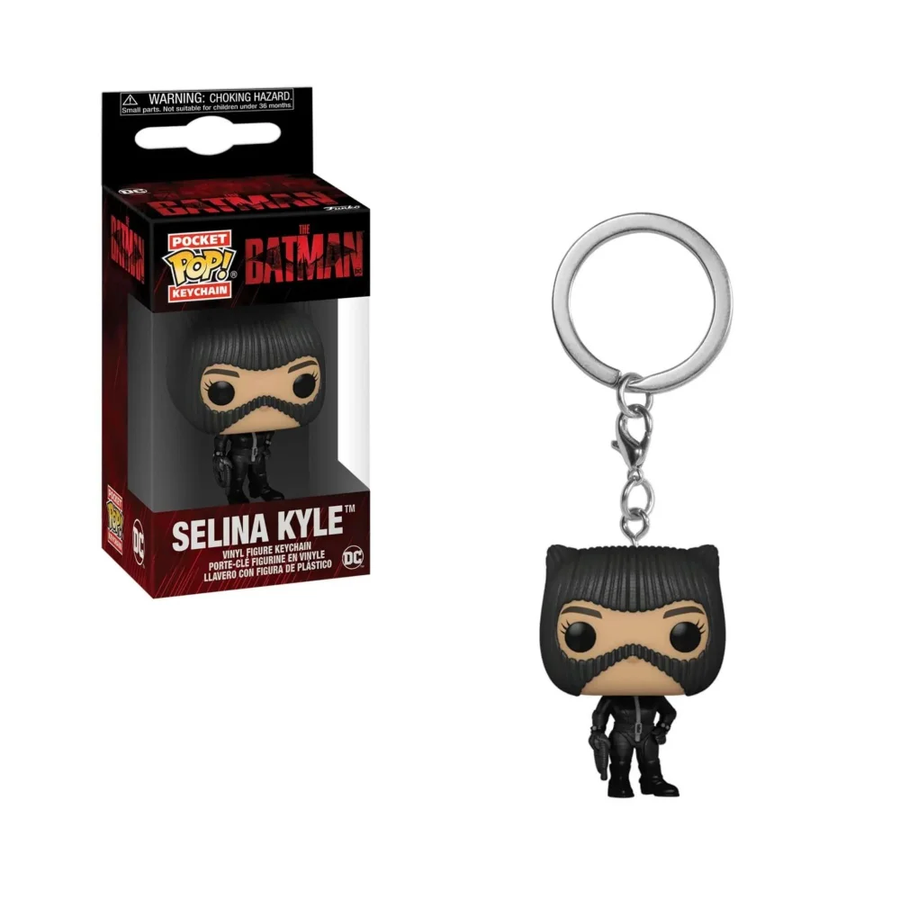 DC Comic The Batman Selina Kyle Funko Pop! Keychain Image 1