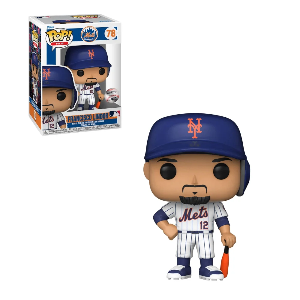 MLB New York Mets Francisco Lindor Funko Pop! Vinyl Image 1