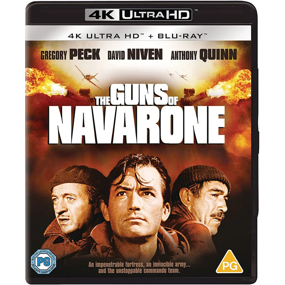 The Guns Of Navarone - 4K Ultra HD 60th Anniversary (Includes Blu-ray) Image 1
