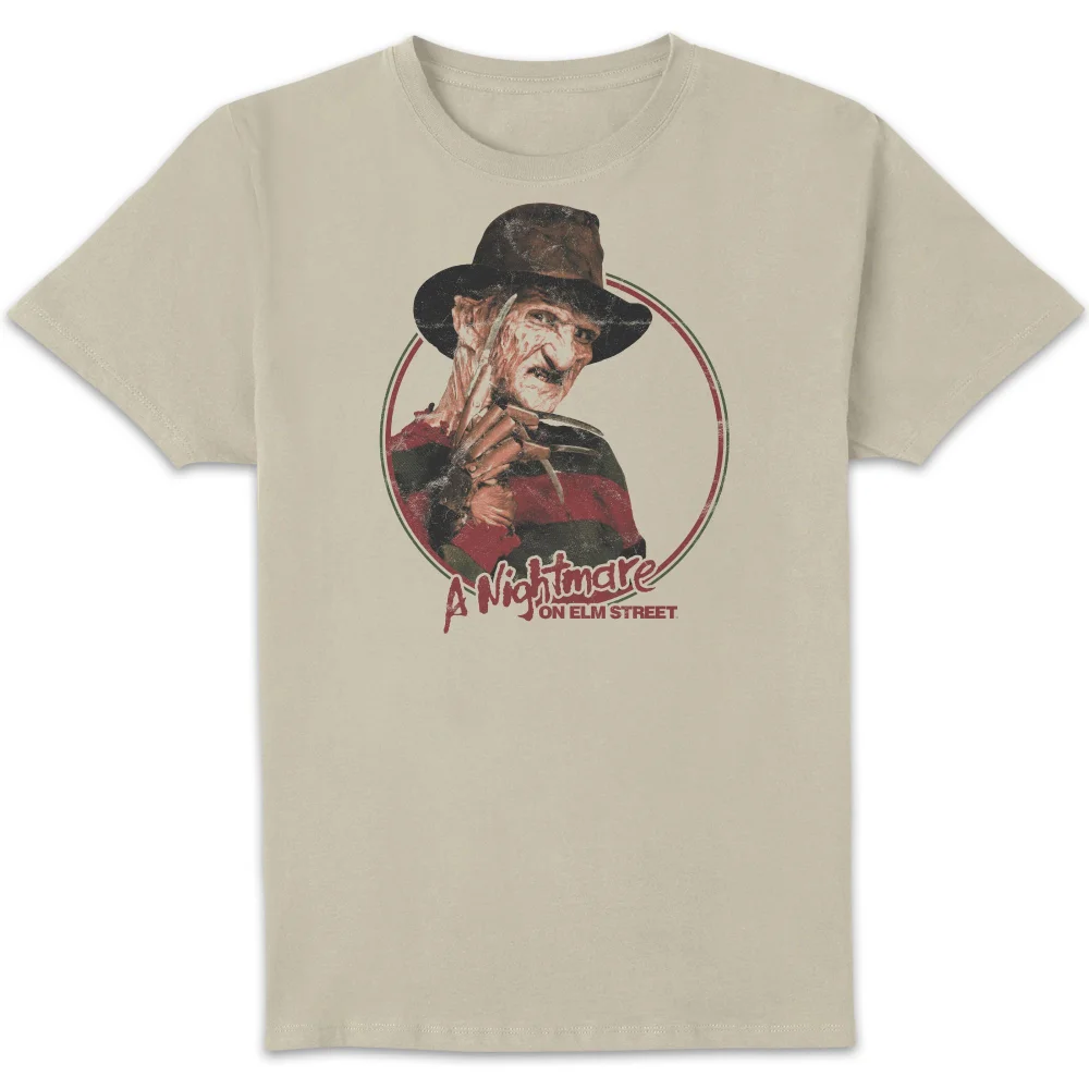 A Nightmare On Elm Street Freddy Vintage Unisex T-Shirt - Cream - L Image 1