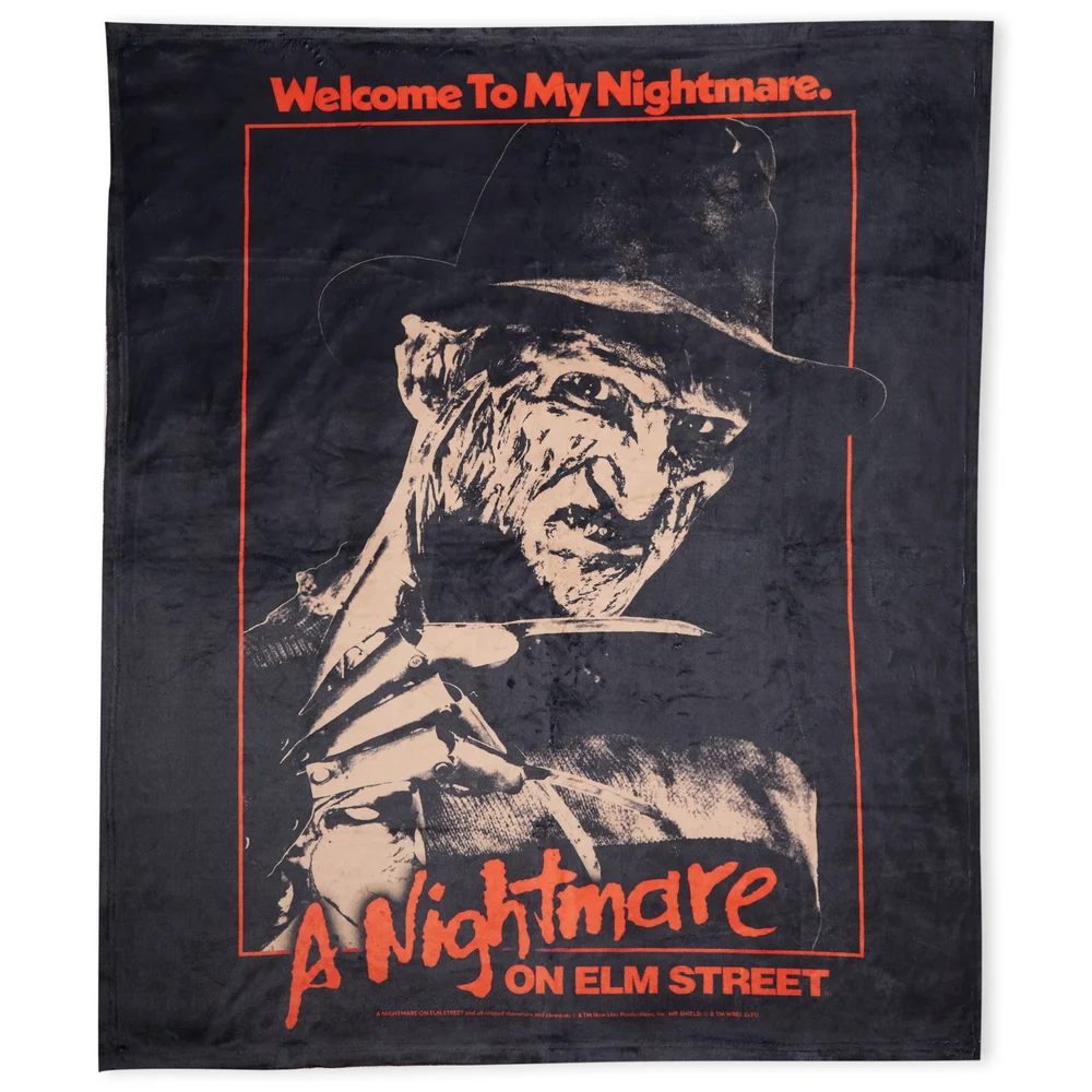 A Nightmare On Elm Street Dream Demon Fleece Blanket - M Image 1