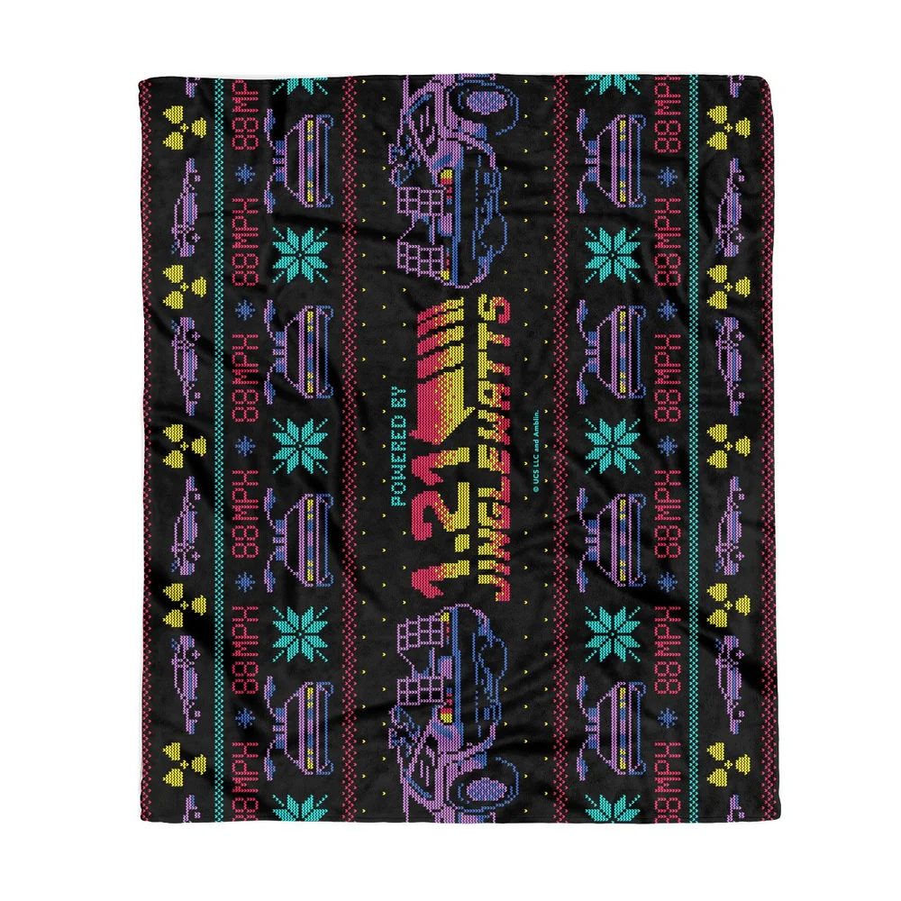 Back To The Future Jingle Watts Fleece Blanket - M Image 1