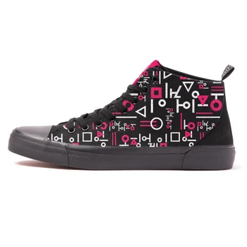 Akedo x Squid Game High Top - Black
