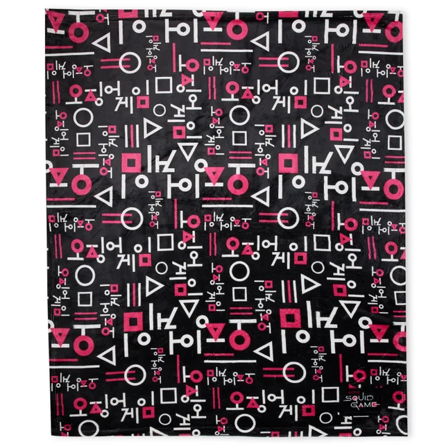 Squid Game Iconic Squid Fleece Blanket