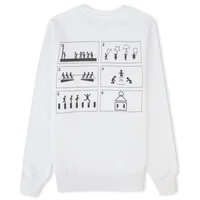 Squid Game Game Play Sweatshirt - White