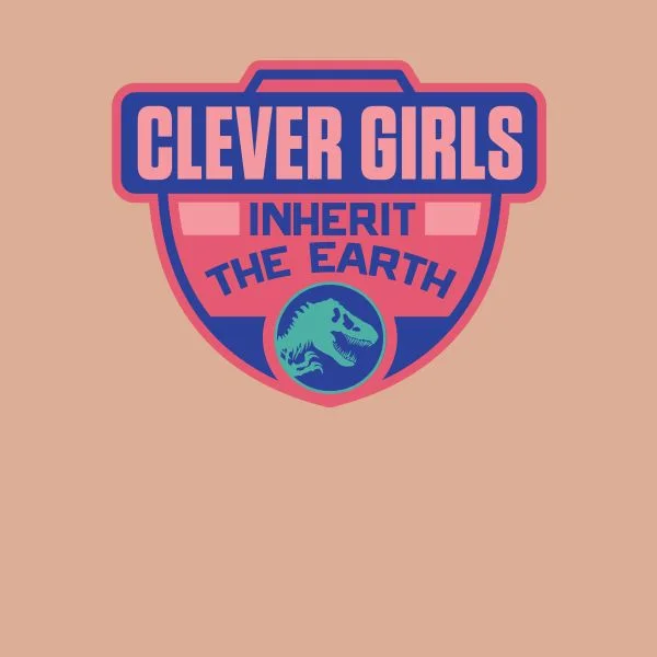 Jurassic Park Clever Girls Inherit The Earth Women's T-Shirt - Dusty Pink
