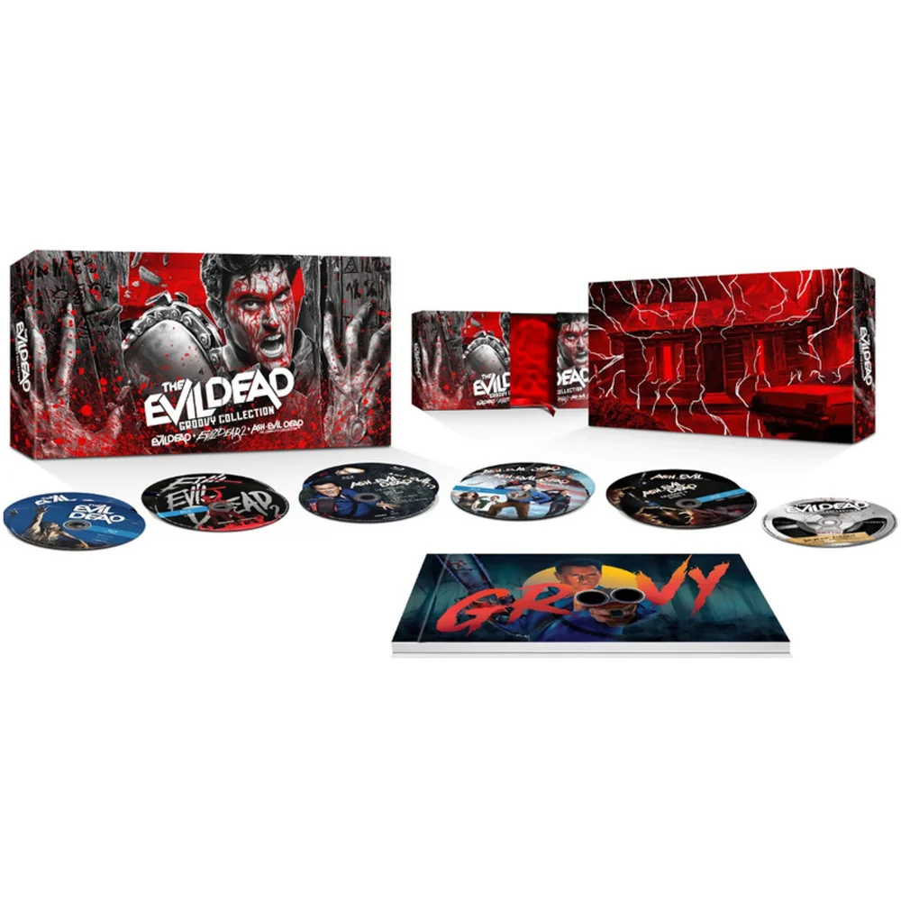 The Evil Dead: Groovy Collection - 4K Ultra HD (Includes Blu-ray) Image 1