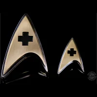 Quantum Mechanix Star Trek: Discovery - Enterprise Medical Badge and Pin Set - undefined undefined