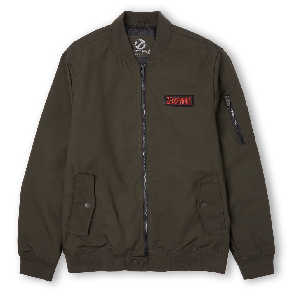 Ghostbusters Zeddemore Bomber Jacket - Khaki - XS Image 1