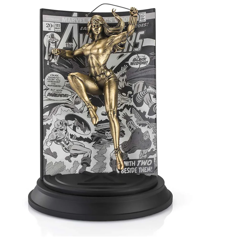 Royal Selangor Marvel Limited Edition Gilt Black Widow Avengers Volume 1 #111 Image 1