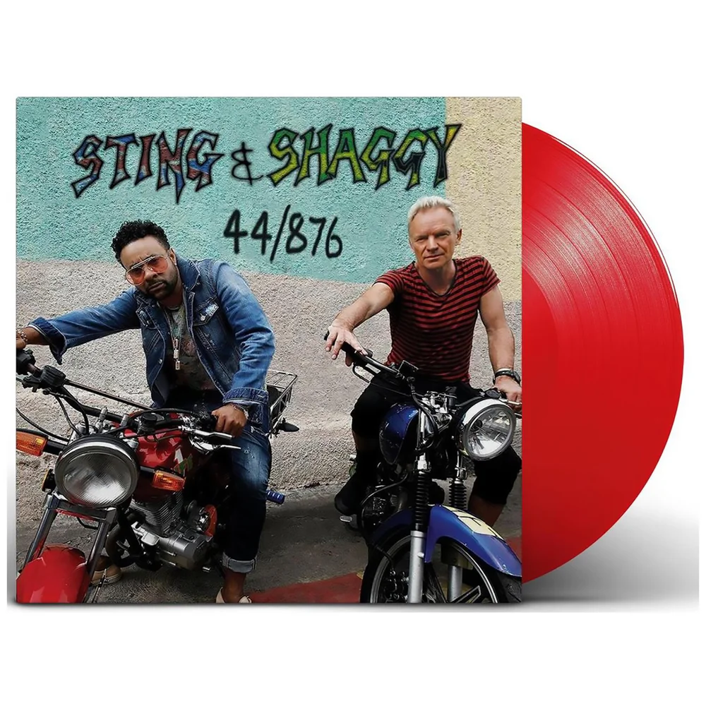 Sting & Shaggy - 44/876 (Limited Edition Red Vinyl) Image 1