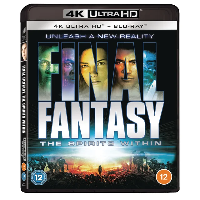 Final Fantasy: The Spirits Within - 20th Anniversary 4K Ultra HD (Includes Blu-ray)