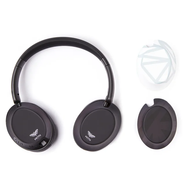 MOTH Monochrome Over-Ear Headphones & Caps