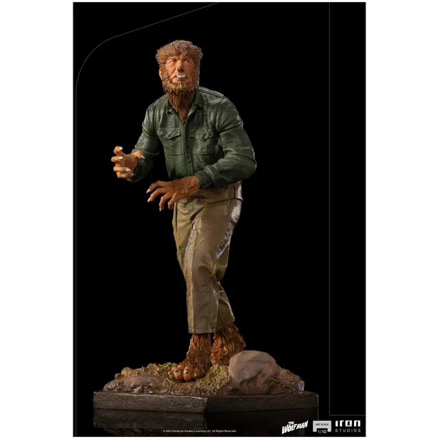Iron Studios Universal Monsters Art Scale Statue 1/10 The Wolf Man 21 cm