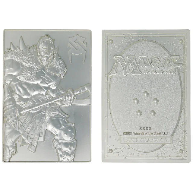 Magic the Gathering Limited edition Silver Plated Ingot featuring Garruk by Fanattik