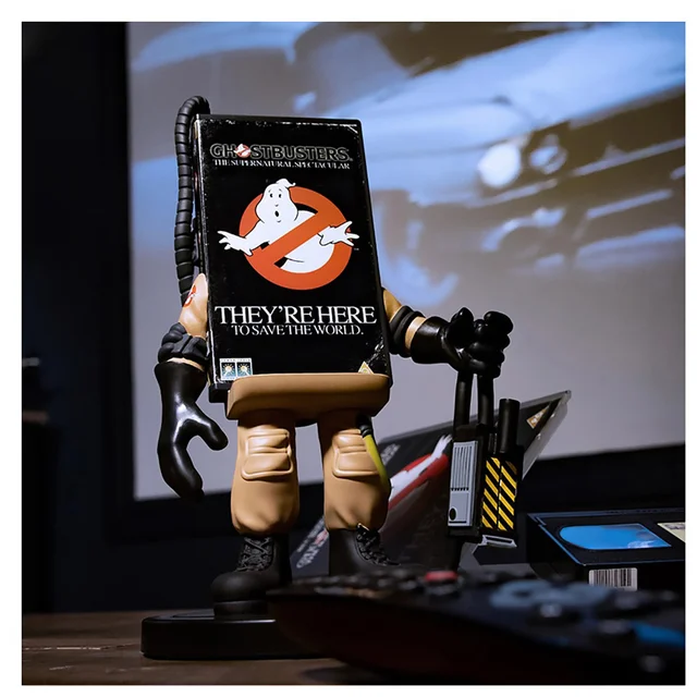Numskull Designs Ghostbusters Power Idolz Retro VHS Style Wireless Mobile Phone Charging Dock
