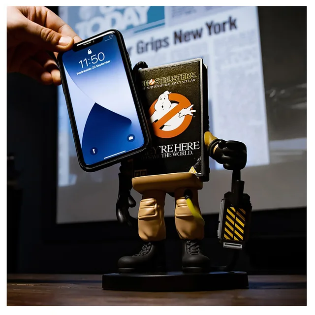 Numskull Designs Ghostbusters Power Idolz Retro VHS Style Wireless Mobile Phone Charging Dock