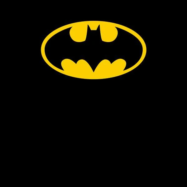 Batman Core Justics League Batman Logo Women's Cropped Hoodie - Black