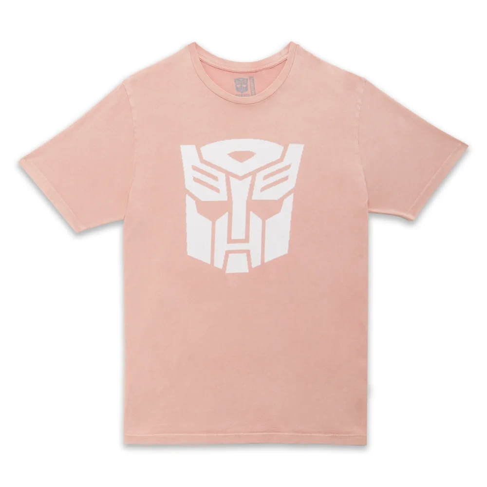 Transformers Unisex T-Shirt - Pink Acid Wash - S Image 1