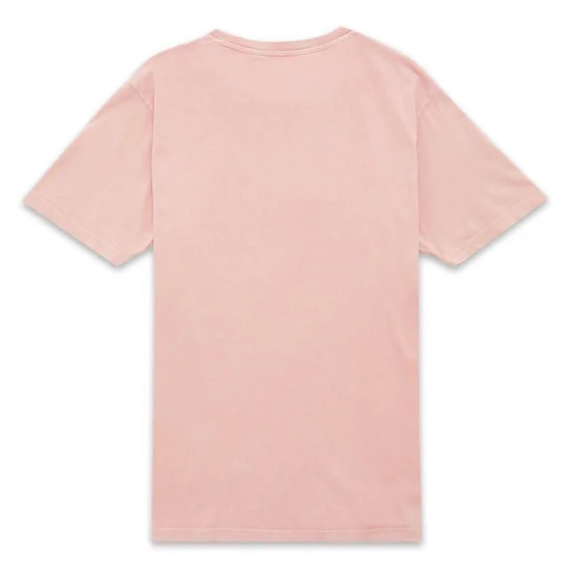 Rick and Morty Warped Unisex T-Shirt - Pink Acid Wash