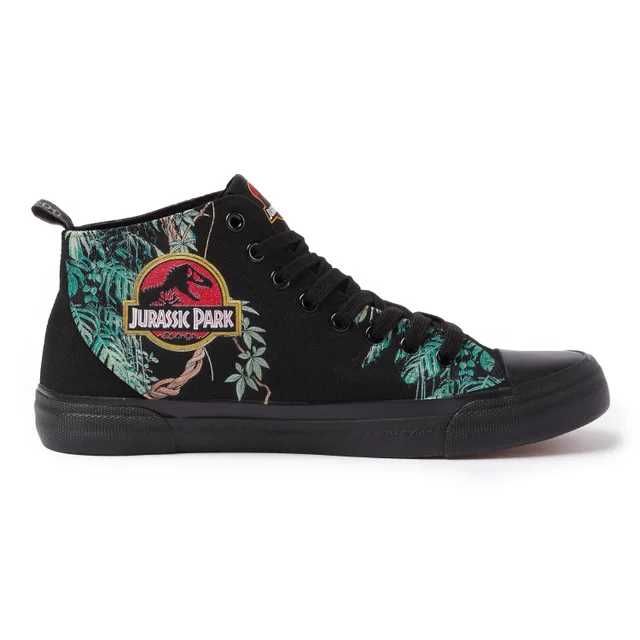 Akedo x Jurassic Park Raptor High Top - All Black