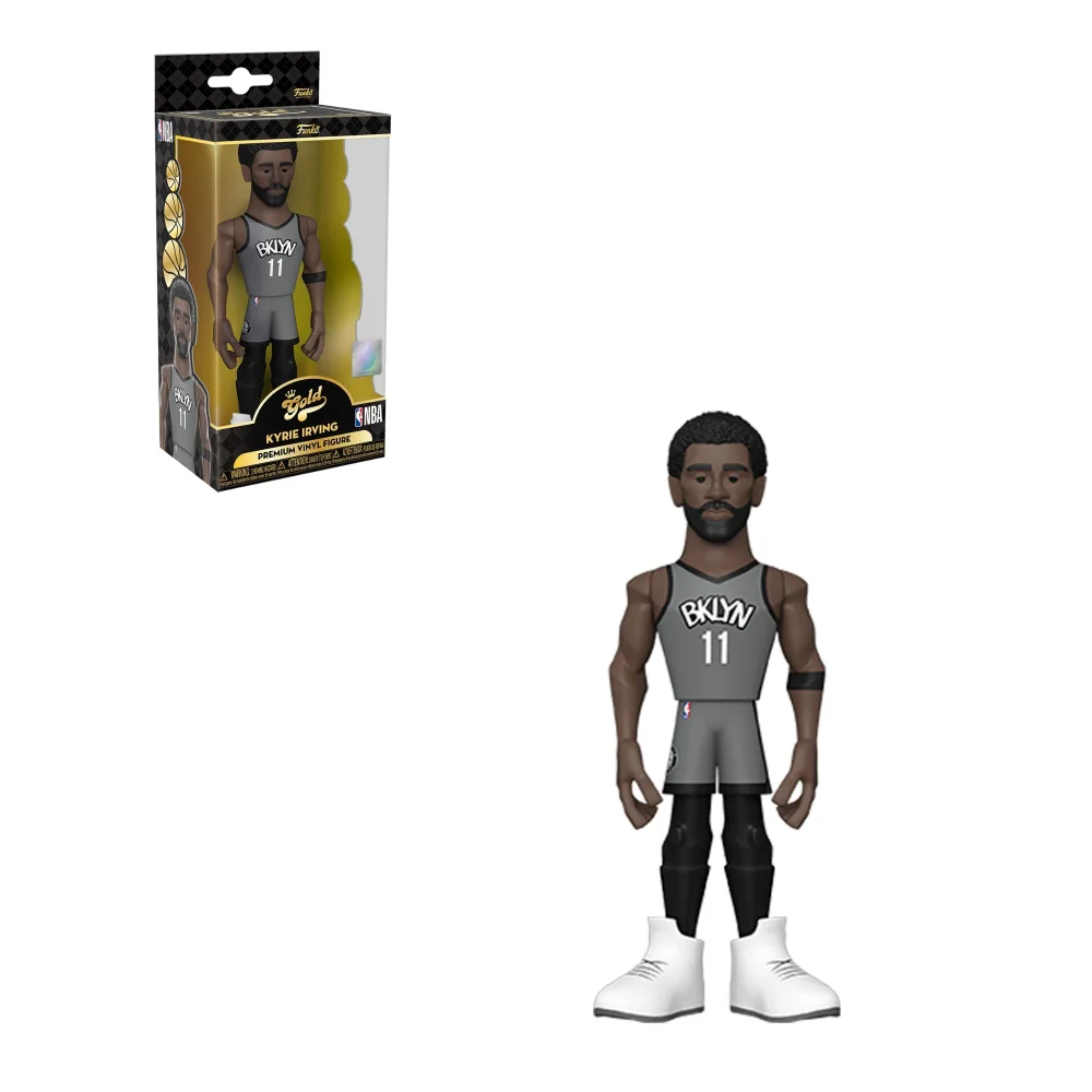 NBA Brooklyn Nets Kyrie Irving Vinyl Gold Image 1