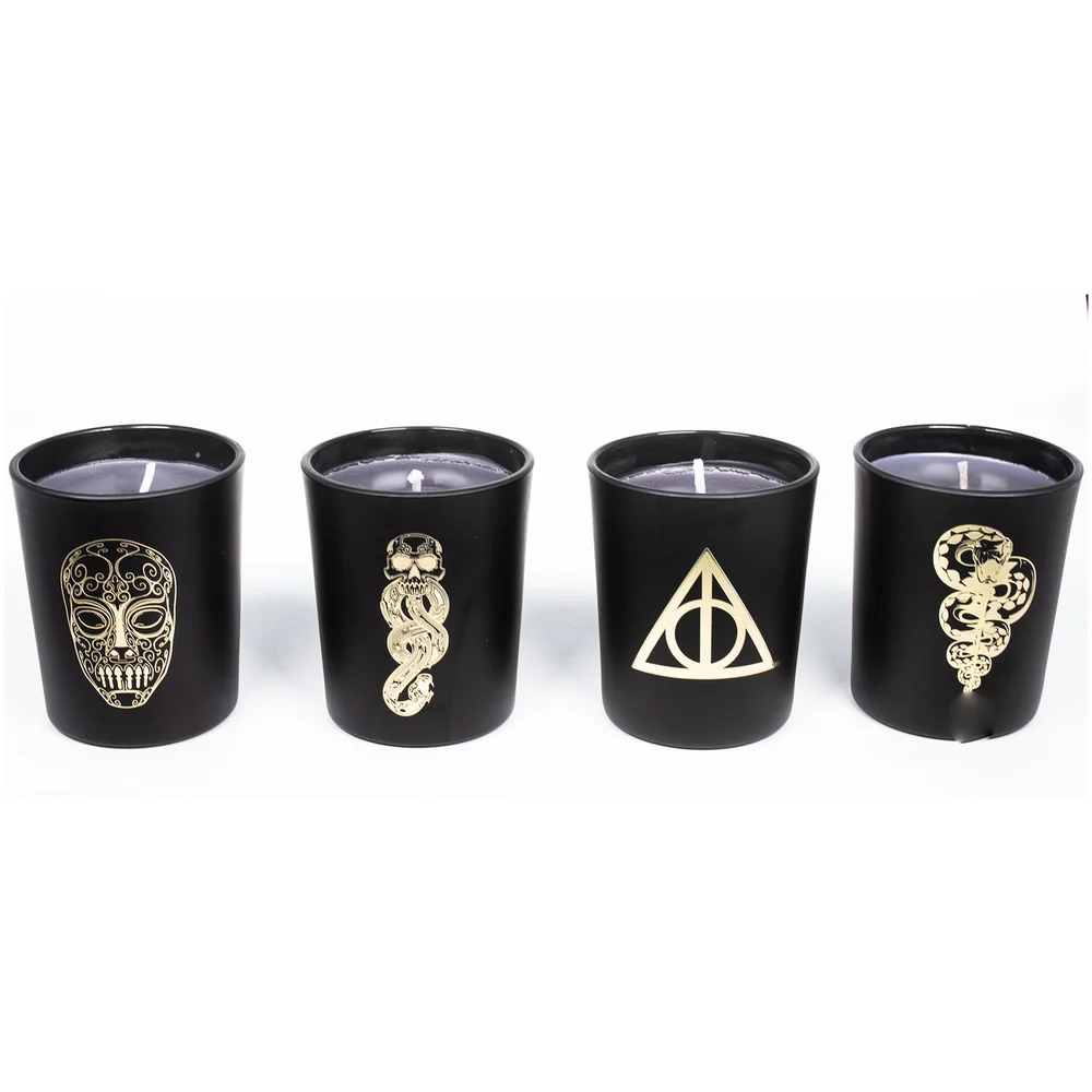 Harry Potter Dark Arts Candle Set of 4 Image 1