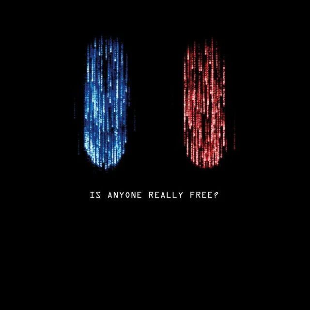 Matrix Red Pill Blue Pill Unisex T-Shirt - Black