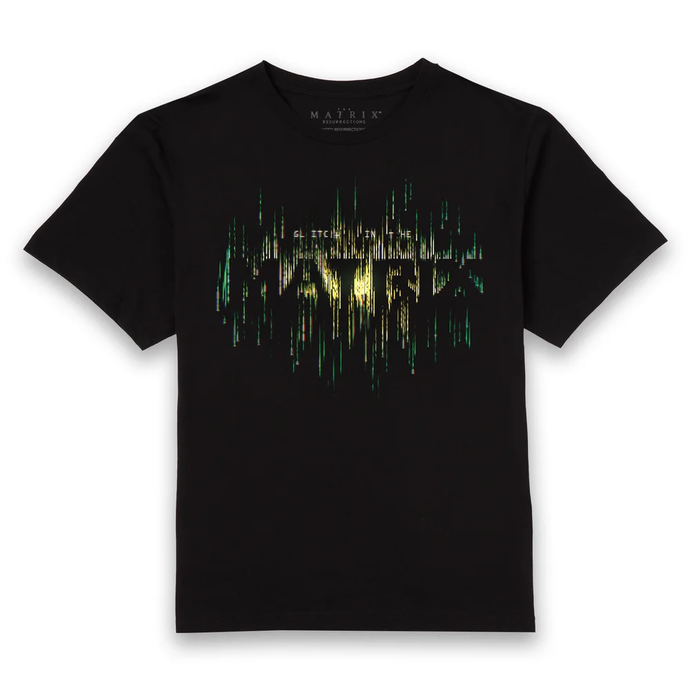 Matrix Glitch In The Matrix Unisex T-Shirt - Black - S Image 1