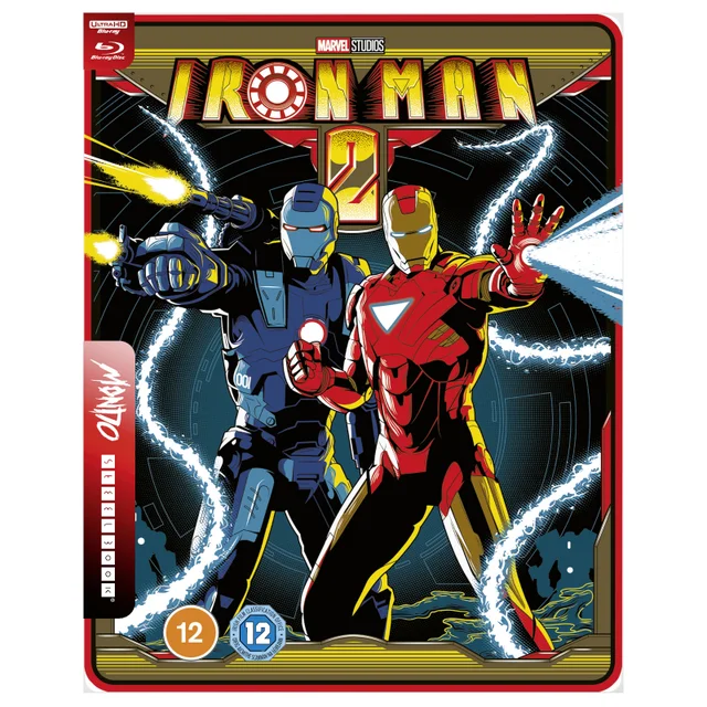 Marvel Studio's Iron Man 2 - Mondo #48 Zavvi Exclusive 4K Ultra HD Steelbook (Includes Blu-ray)
