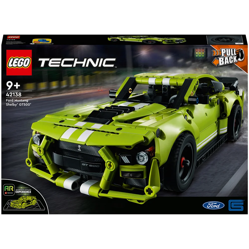 LEGO Technic: Ford Mustang Shelby GT500 AR Race Car Toy (42138) Image 1