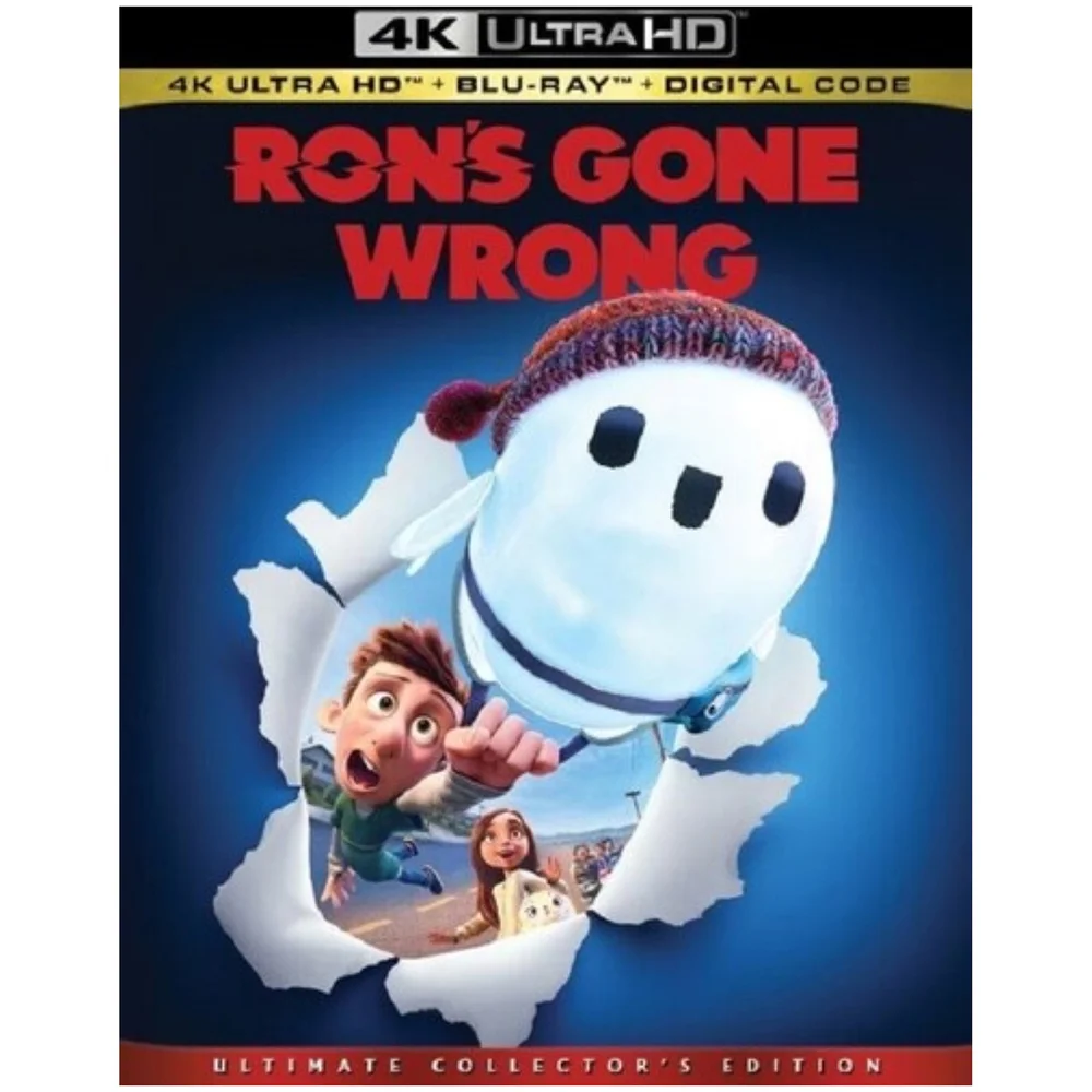 Ron's Gone Wrong: Ultimate Collector's Edition - 4K Ultra HD (Includes Blu-ray) (US Import) Image 1