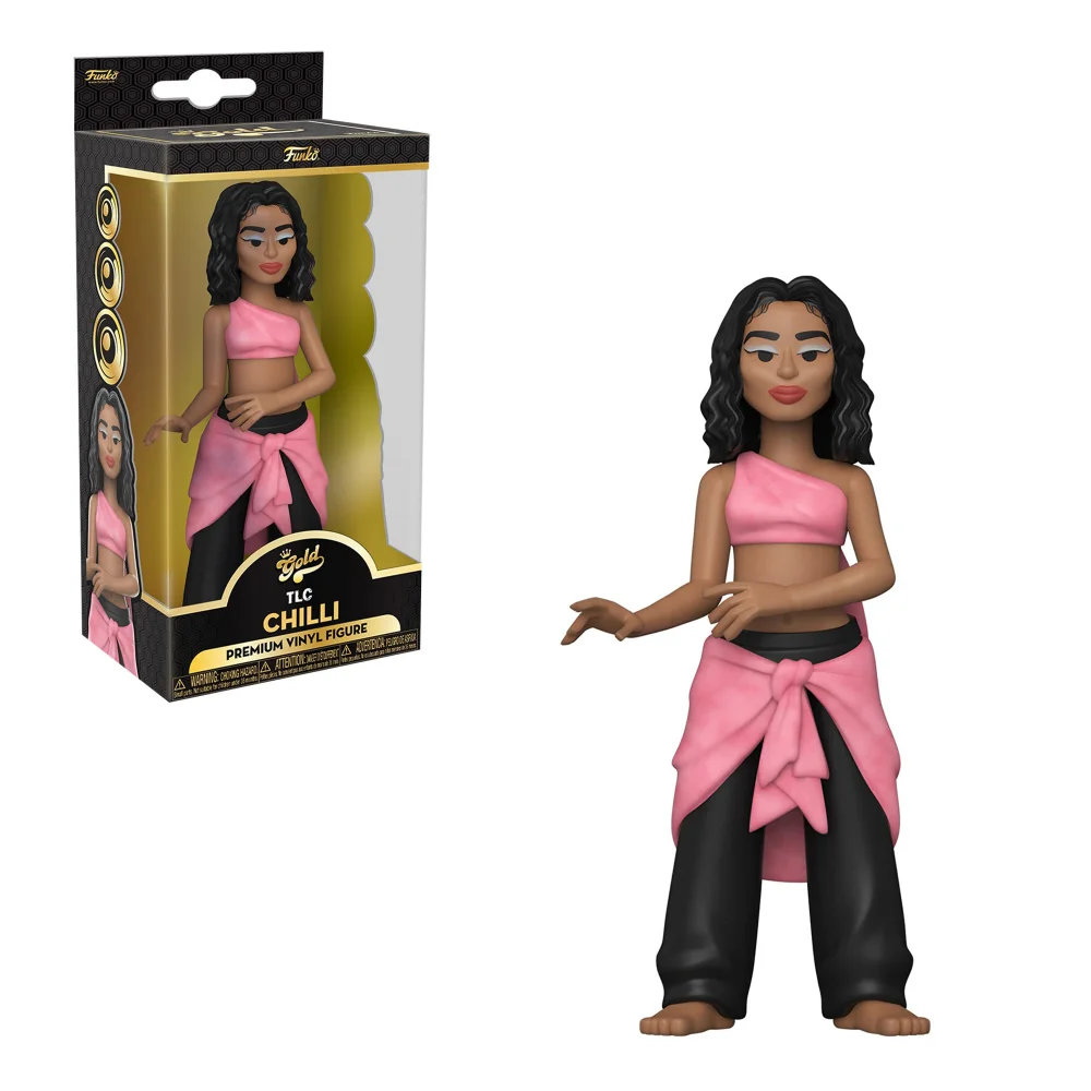 TLC Chilli 5-inch Funko Pop! Vinyl Gold Image 1