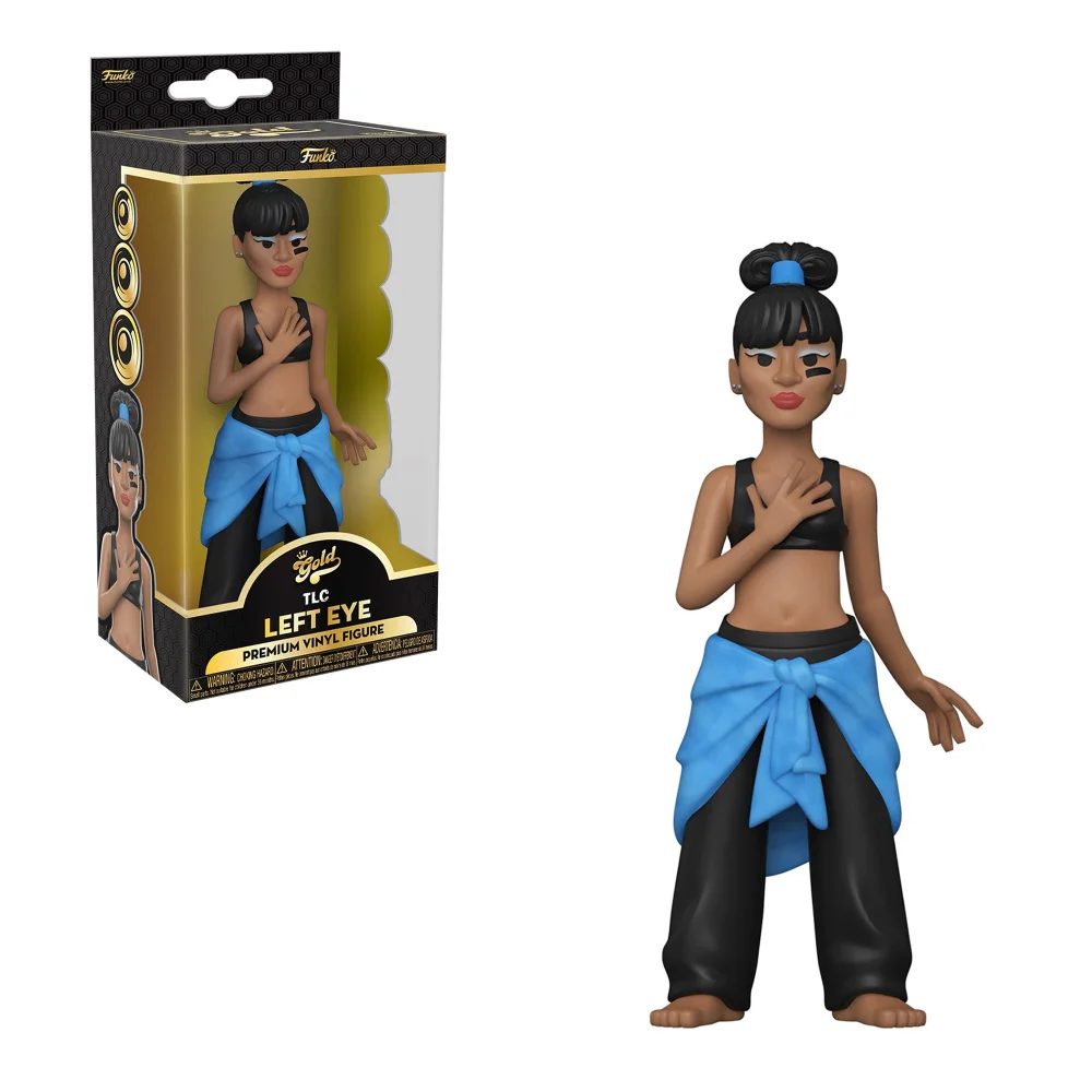 TLC Left Eye 5-inch Funko Pop! Vinyl Gold Image 1