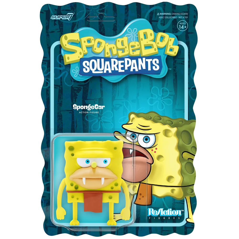 Super7 Spongebob Squarepants ReAction Figure - SpongeGar Image 1