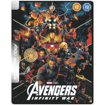 Marvel Studios' Avengers Infinity War - Mondo #54 Zavvi Exclusive 4K Ultra HD Steelbook (Includes Blu-ray)