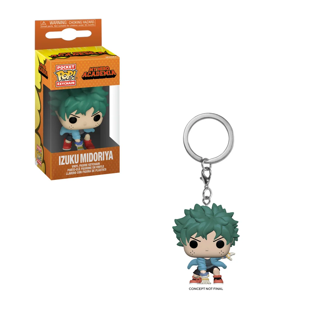 My Hero Academia Deku with Gloves Funko Pop! Keychain Image 1