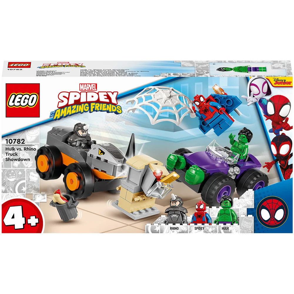 LEGO Spidey: Hulk vs. Rhino Truck Showdown (10782) Image 1