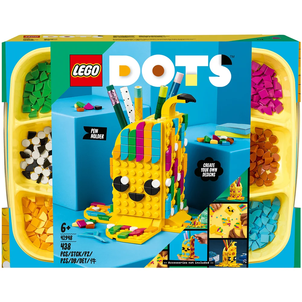 LEGO DOTS: Cute Banana Pen Holder (41948) Image 1