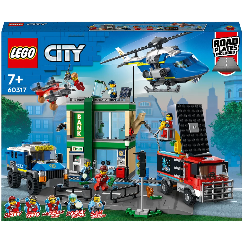 LEGO City: Police Chase at the Bank (60317) Image 1