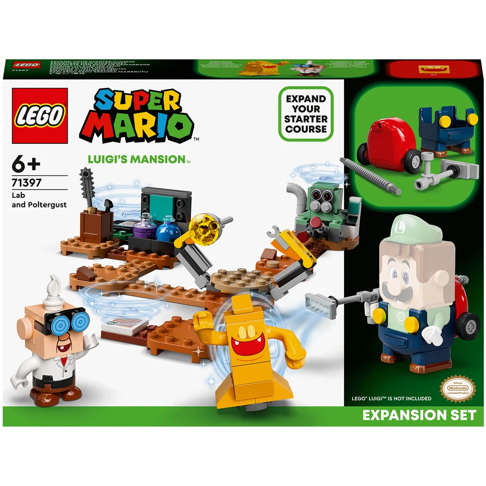 LEGO Super Mario™ Luigi’s Mansion™ Lab and Poltergust Expansion Set (71397) Image 1