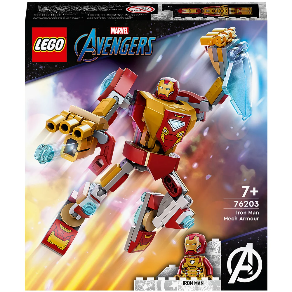 LEGO Marvel Iron Man Mech Armor Action Figure Set (76203) Image 1