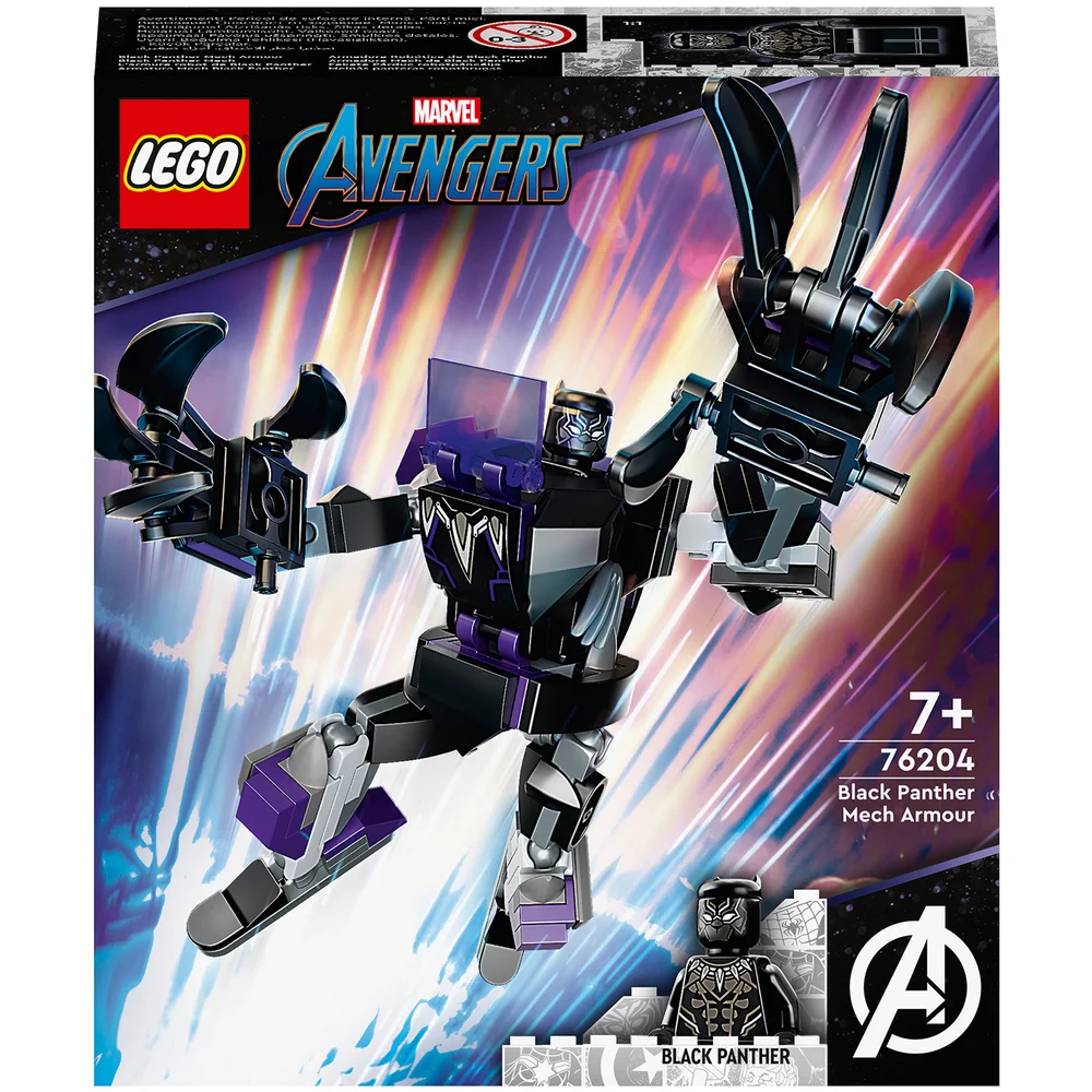 LEGO Marvel Black Panther Mech Armor Figure Set (76204) Image 1
