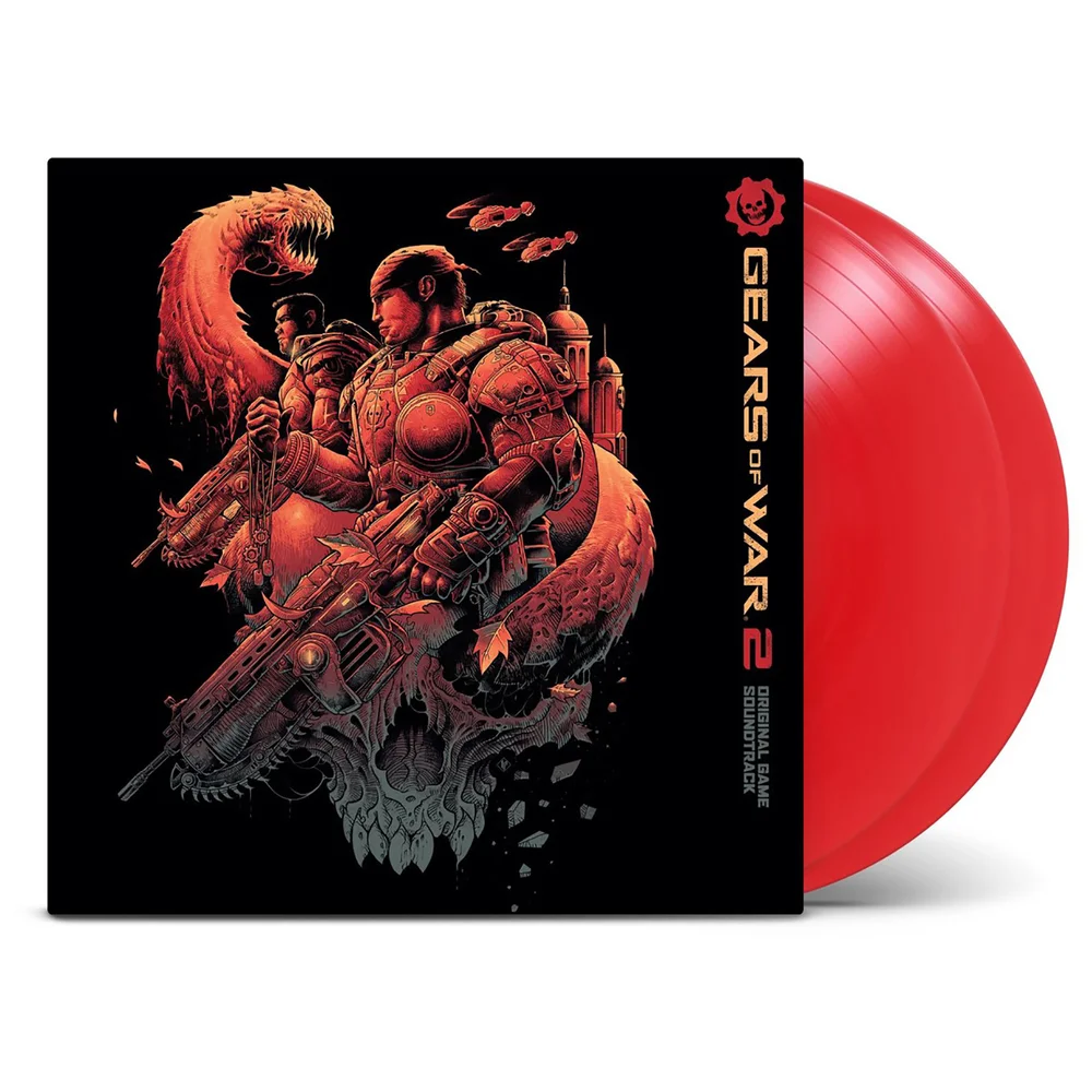 Laced Records - Gears of War 2 (Original Soundtrack) Vinyl 2LP Red Image 1