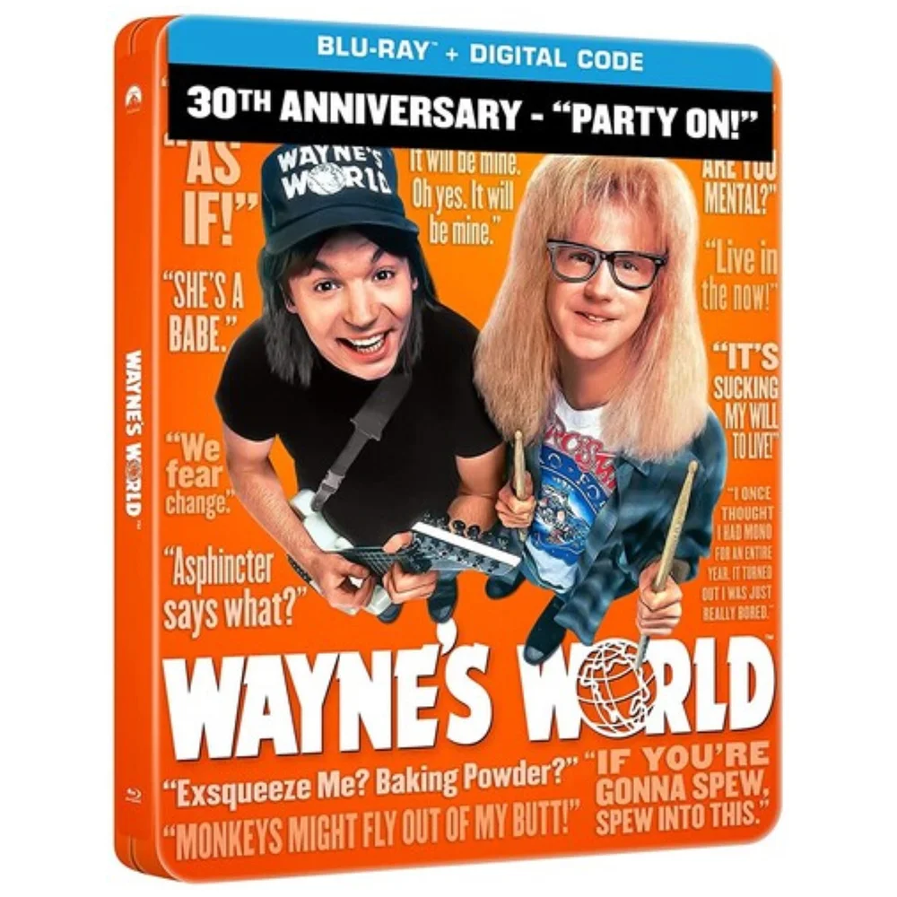 Wayne's World - Anniversary Edition Steelbook Image 1